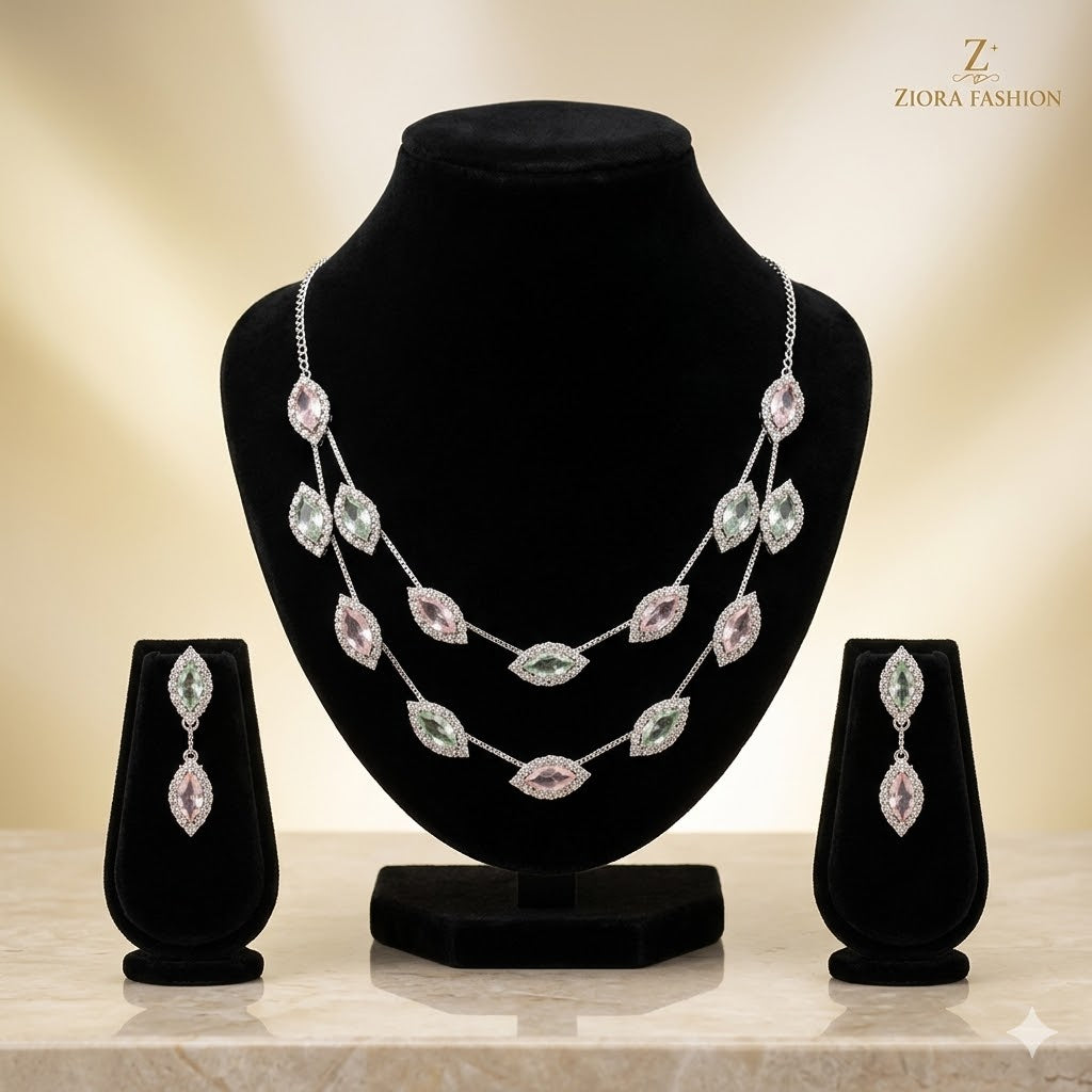 Pastel Elegance Necklace Set
