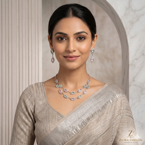 Pastel Elegance Necklace Set